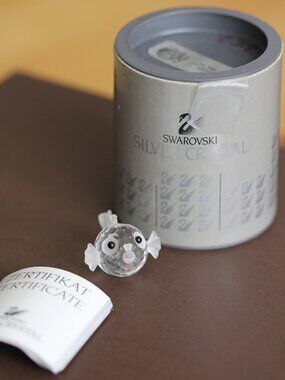 Swarovski Crystal Figurine Blowfish- (Nemo)